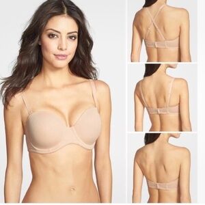 Wacoal Red Carpet Convertible Strapless Tan Bra Size 36H